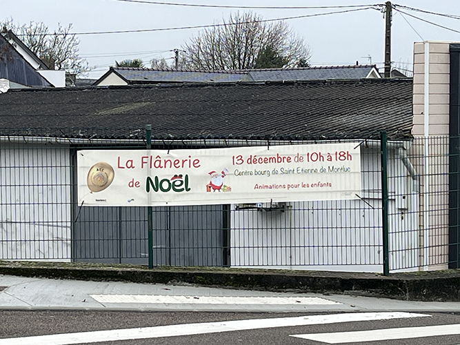 banderole flanerie noel